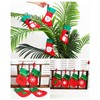 ZHYUAN Set of 14 Christmas Stocking Set, Christmas Stockings, Mini