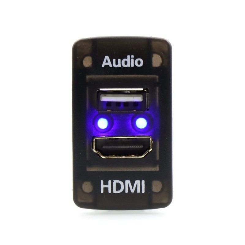 USB Input Port & HDMI Input Port Car USB Port