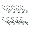 Ten (10) New SJ Hooks for Rubber Rope Bungee Shock