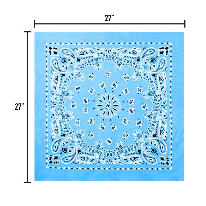 Rothco Trainmen Paisley Bandana – Multipurpose Outdoor Utility Survival Headwrap,
