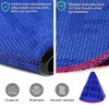 FSTURIOS Car Gear Shifter Cover, Dustproof Canvas Fabric Car Shift