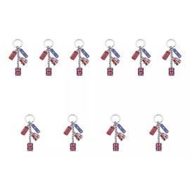 Generic Llavero De Estilo Británico Para Recuerdos De Londres, 10 Un