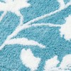 Senko 54272 New Silhouette Toilet Mat, Approx. 23.6 x 23.6