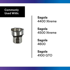 3M PPS 2.0 Spray Gun Adapter #S32, 26136, 18 mm Female, 1.5 mm Thread, Connects Select Sagola Paint Guns to PPS 2.0 Paint Spray System, 1 Pack