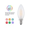 Beonllay LED E12 Light Bulb, 6 Pack, 25W Equivalent, 4000K