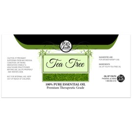 Oil of Youth Tea Tree Essential Oil - Therapeutic Grade for Aromatherapy, Diffuser, Body, Skin, Hair - Dropper - 4 fl oz