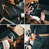 Baur Men's Genuine Leather Wallet with RFID Protection Large Wallet