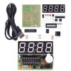 4-Bit Digital Tube Electronic Clock DIY Kit PCB DIY Alarm