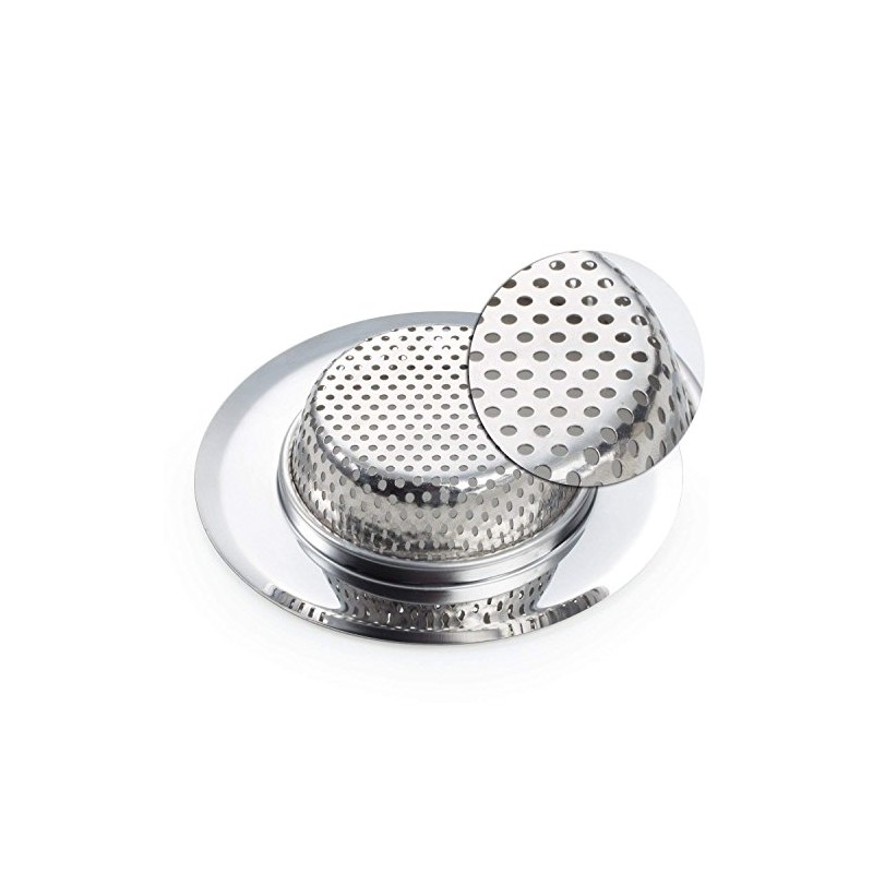 2 Pack - 2.75" Top / 1.5" Basket, Stainless Steel