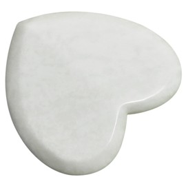WOONEKY Jade Scraping Tool Face Body Massager Round Jade Board Reusable Massage Supply for Home