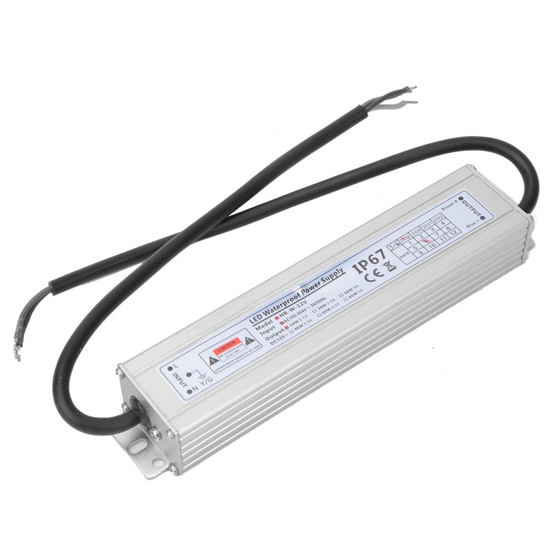 LED Waterproof Power Supply AC100~264V to 12V 20W Module Power