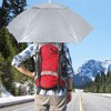 Luwint 36'' Diameter Double Layer Folding Compact UV Rain Protection
