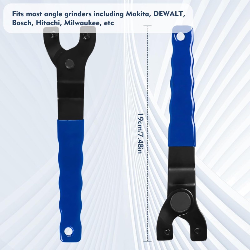 LYCBTC Universal Angle Grinder Wrench - Adjustable Spanner Tool |