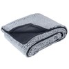 Hodge and Hodge Luxurious Thick Sherpa Fleece Blanket Throw Reversible