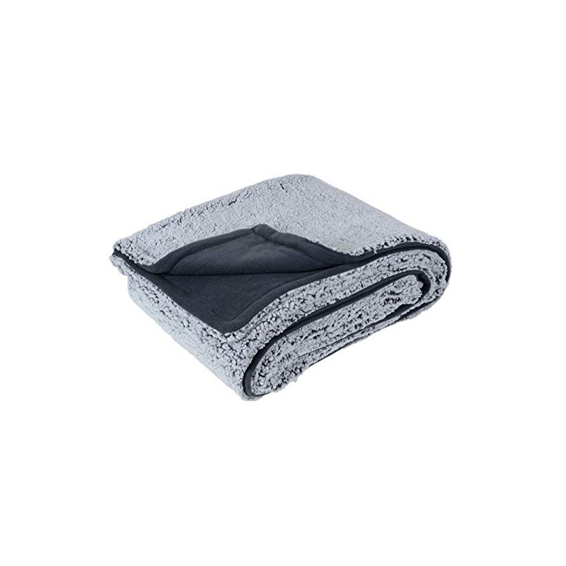 Hodge and Hodge Luxurious Thick Sherpa Fleece Blanket Throw Reversible