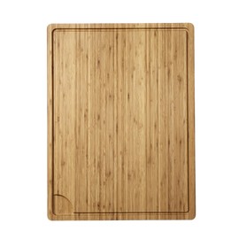 DYTesa 24x18 Inch Wood Cutting Board for Kitchen, Bamboo Butcher Block Charcuterie Boards with Side Handles and Juice Grooves, Reversible Chopping Board for Meat Turkey