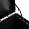 GDAE10 Rolling File Box with Lock, Aluminum Alloy Document Box