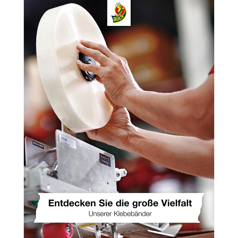 Duck Easy Start Packing Tape - Transparent Tape for Careful