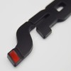 2 calcomanías de metal deportivo negro con calcomanía para Ford