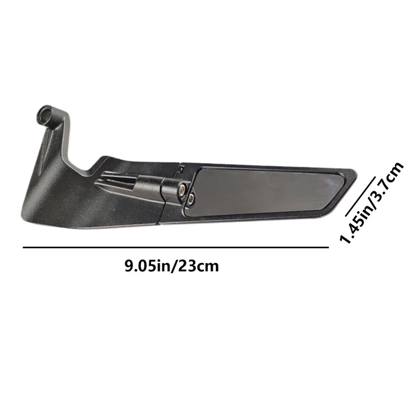 Motorcycle Mirrors - Adjustable Rotating Wind Wing Side Mirrors |
