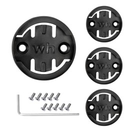 DGRYJHL Bike Computer Mount for Wahoo, 4 Pack Replacement Insert Adapter Compatible with Wahoo Mounts, Bicycle GPS Computer Mounts Replacement Base, Cycling Combo Mount Road MTB Accessories