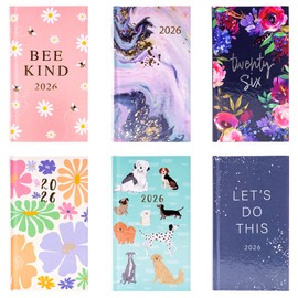 evelay 2026 Diary Slim Size Week to View Diaries Full Year Journal Calendar Planner