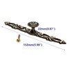 2PCS Retro Door Handle Metal Knob Cabinet Handle Brass Bronze