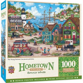 Masterpieces 1000 Piece Jigsaw Puzzle for Adults, Family, Or Youth - The Young Patriots - 19.25"x26.75"
