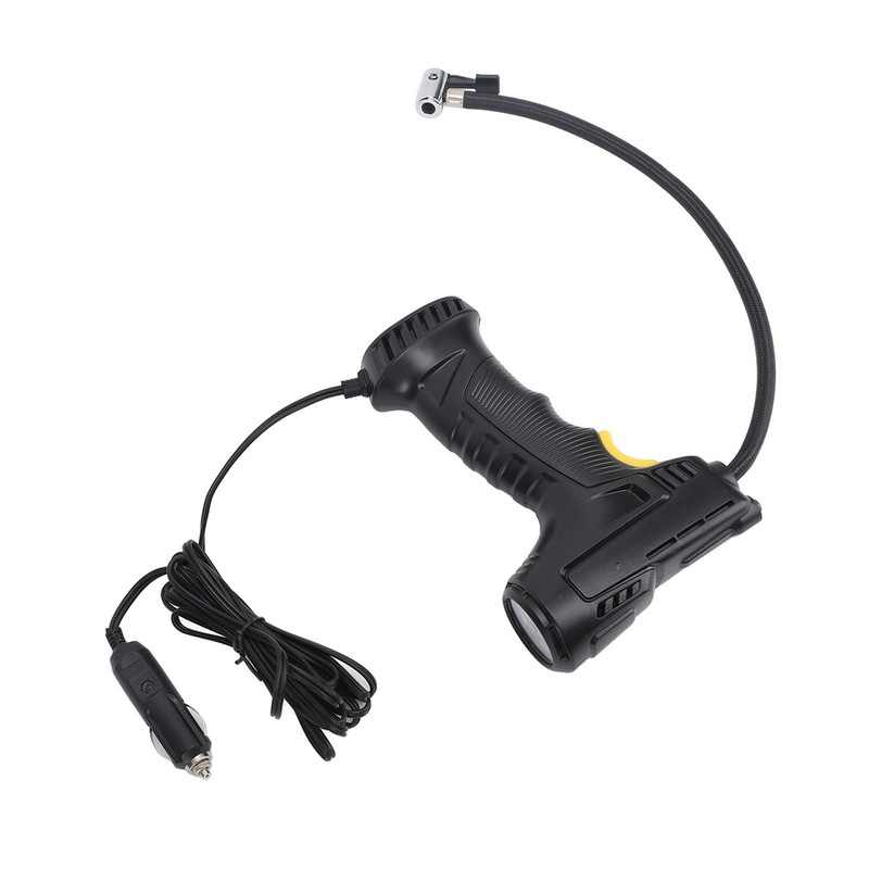 Wired Inflator 360 Degree Rotatable Inflation Pump LED Car Tire