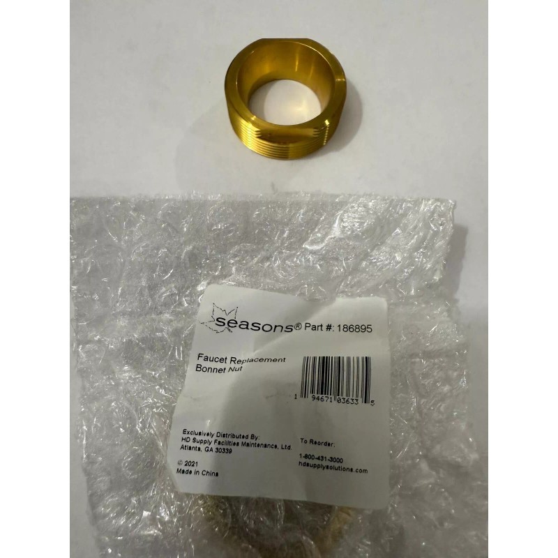Seasons® Faucet Replacement Bonnet Nut, Metal Set of Two
