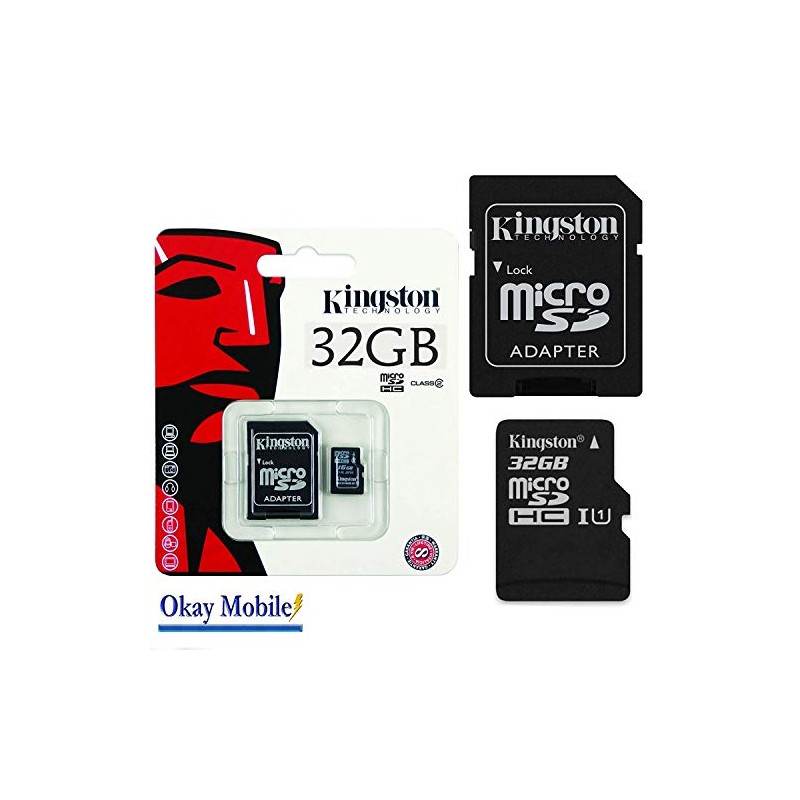 Kingston MicroSD Memory Card, 32 GB for LG Electronics K8