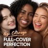 SKINTIFIC Cushion Base Maquillaje Ligero Cobertura Media, Ajuste Perfecto a
