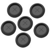 6Pack Black Rubber Meat Probe Grommet Replacment Parts for Traeger