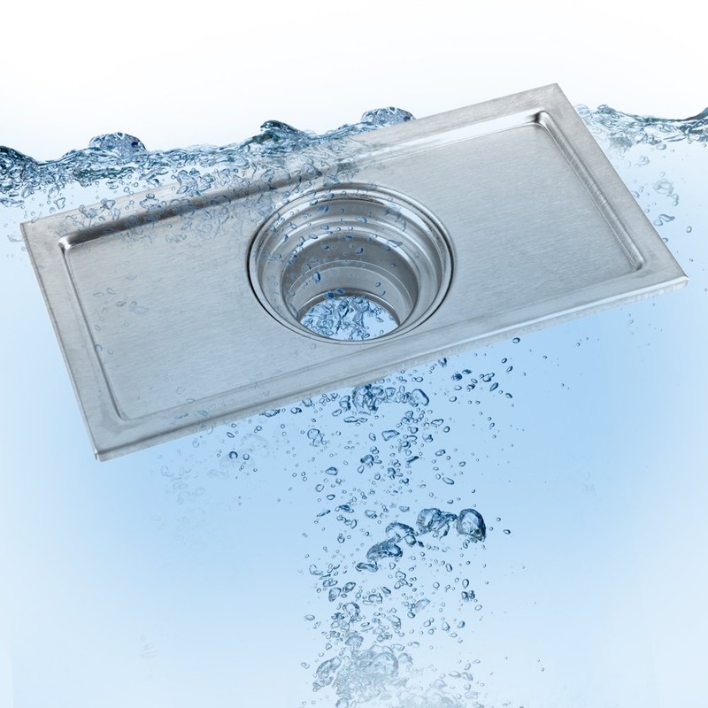 Linear Shower Drain Rectangle Floor Drain Bathroom Shower Kitchen Waste