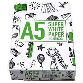 Kirat Copy Paper, Super White Paper, High White, A5, 500 Sheets