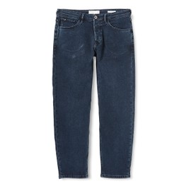 TOM TAILOR Denim Men's Loose Fit Jeans, 10173 – Dark Stone Blue Black Denim