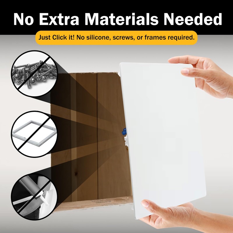 RenoEZ Access Panel For Drywall - 6x6 inch - No