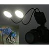 Flexible Twin Macro LED Light For Nikon D3000, D3100, D3200,