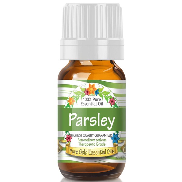 Pure Gold Essential Oils - Parsley Essential Oil - 0.33 Fluid Ounces