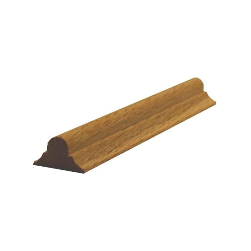 EWAS11 Astragal Moulding 13/16" Wide x 7/16" High. Unfinished, Poplar,