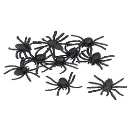 Spiders, size 4 cm, 10pcs
