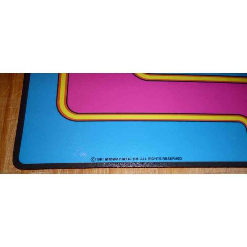 Ms Pac Man Control Panel Overlay CPO