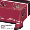 Trendware Arizona Cardinals Plastic Tablecloths, 3 ct