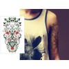 THE FANTASY Tribal-6 Tattoo Stickers, Tribal Shoulders, Arms, Medium Size,