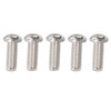 XMMT XMMT 5PCS Stainless Steel Derby Cover Button Head Screw