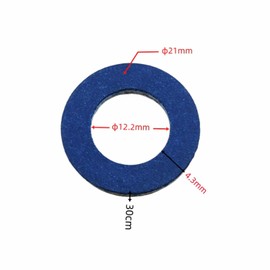 Mtxorvix 12 Pcs Oil Drain Plug Gaskets, Aluminum Oil Drain Plug Gaskets Fits for Lexus Crush Washer Seals, Replaces# 9043012031 (12 blue)