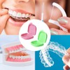 Dental Box Pack of 2 Braces Boxes Prosthesis Storage Container