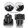 Jumwa 4 Pack 4 Pole Speakon Panel Twist Lock Speaker