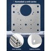 HASTHIP® 2 Pcs Protector de Bisagra de Puerta de Silicona,