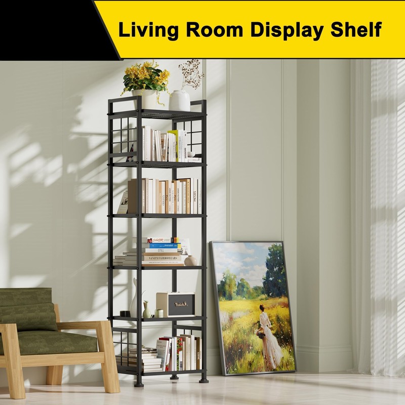 GIOTORENT 6-Wire Standing Storage Shelf for Bathroom Organizers and Storage